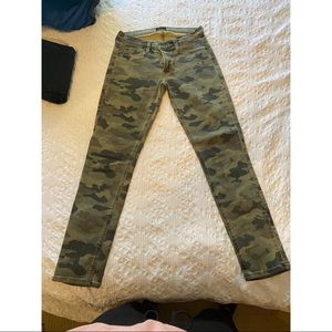 HUDSON camouflage skinny jeans